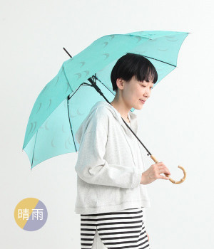 ソティ　竹のジャンプ長傘　ムーン(スカイ-ONESIZE)