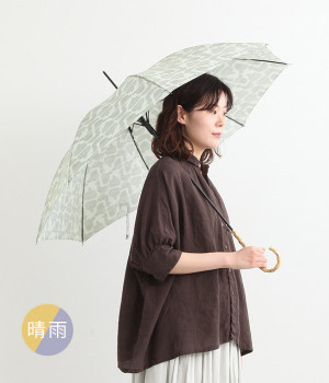 ソティ　竹のジャンプ長傘　バード(ライトグレー-ONESIZE)