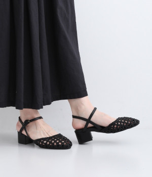 メッシュサンダル(ブラック-S)