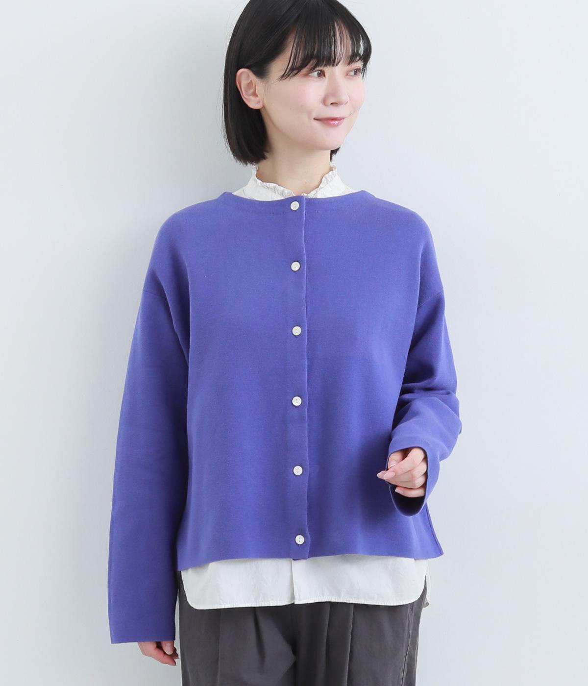 コットンミラノリブ 2wayプルオーバー｜conges payes ADIEU TRISTESSE