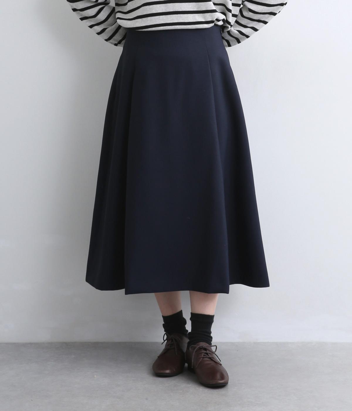 タックフレアースカート(ネイビー-38)