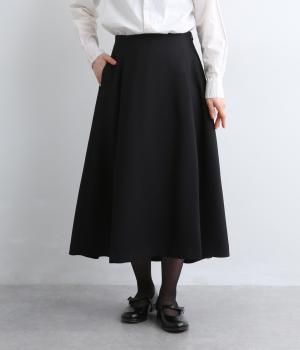タックフレアースカート(ブラック-38)