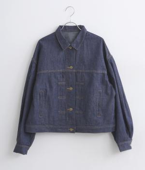 コットンリネンライトオンスデニムジャケット