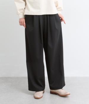 きれいめイージケアーパンツ(ブラック-38)