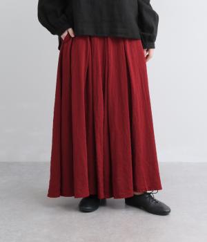 タックAラインスカート(アカシャンブレー-38)