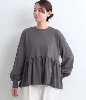 ジャージパッチワークトレーナー