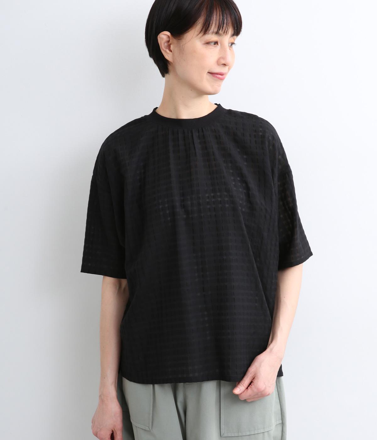 シャーリングTブラウス｜conges payes ADIEU TRISTESSE 