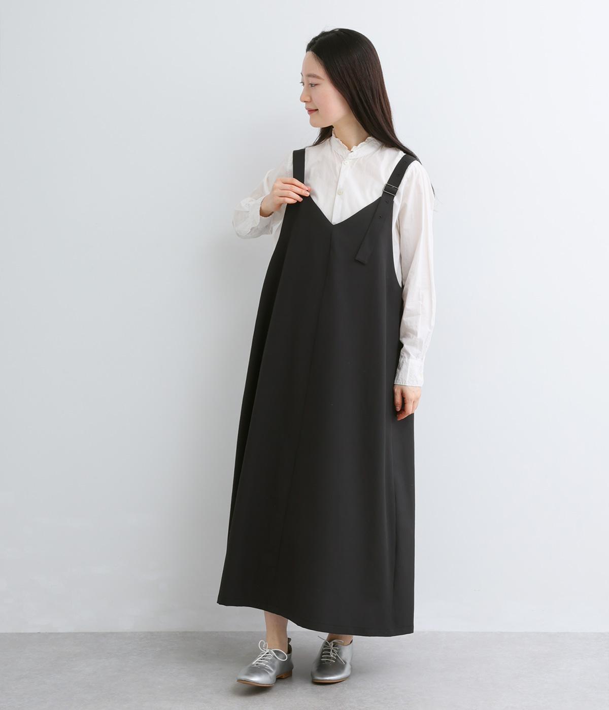 タックジャンパースカート(ブラック-38)