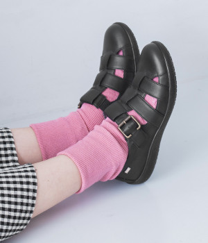 グルカシューズ(ブラック-235)