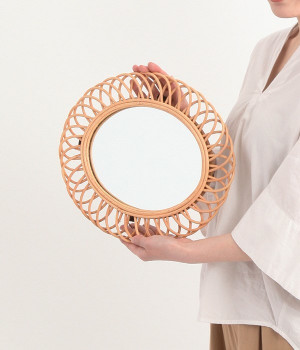 ロッタ　ラタンミラー ellipseS(カラー1-ONESIZE)