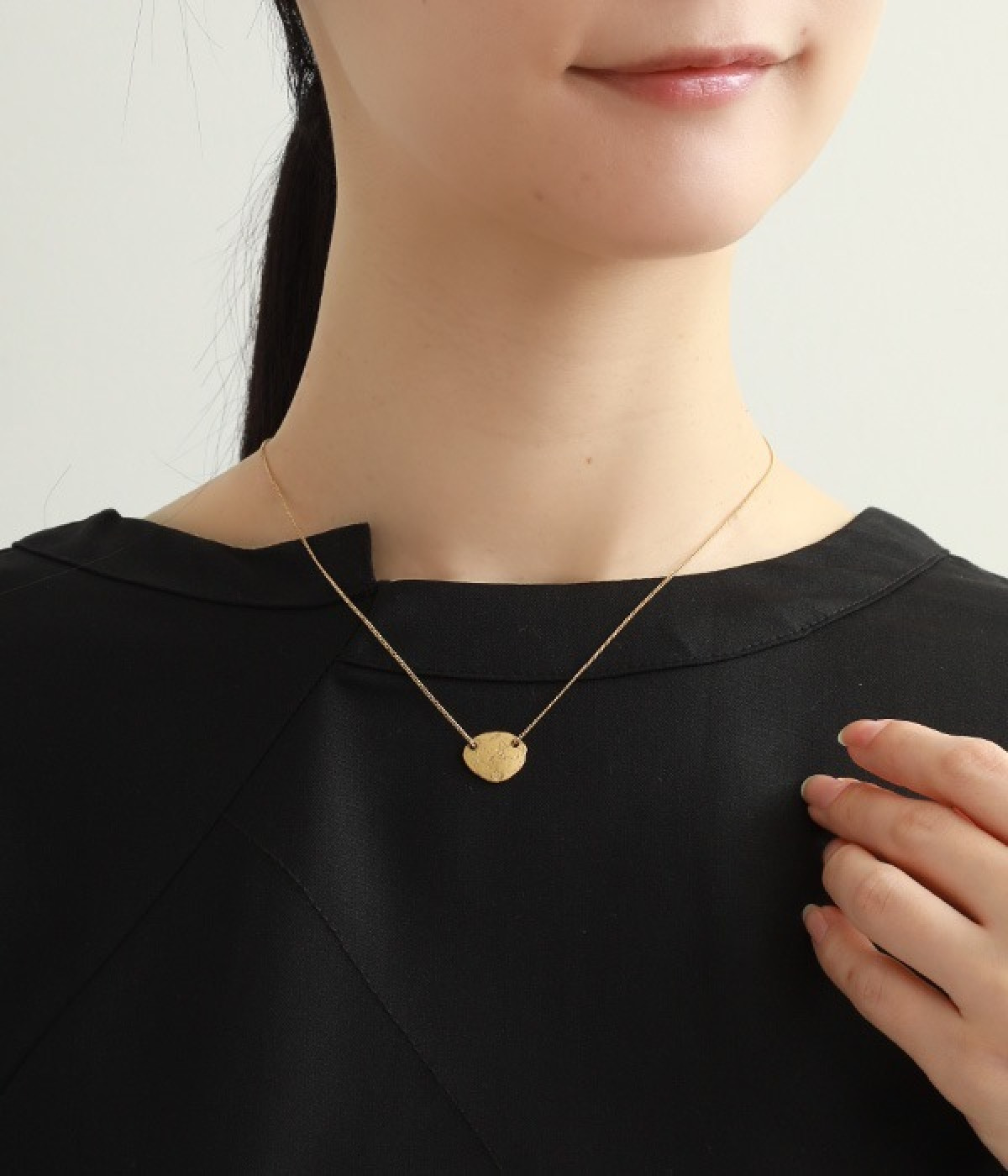 APICAL　ネックレス　コントーション(ゴールド-ONESIZE)