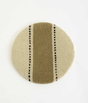 ペルーウール　チェアパッド(エーク-ONESIZE)