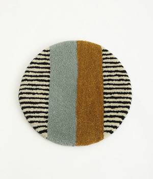 ペルーウール　チェアパッド(アート-ONESIZE)