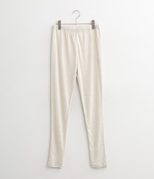 フライスレギンス(オートミール-ONESIZE)