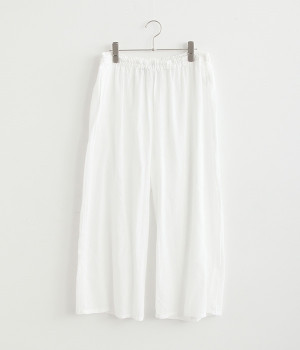 シングルガーゼペチパンツ(オフホワイト-ONESIZE)