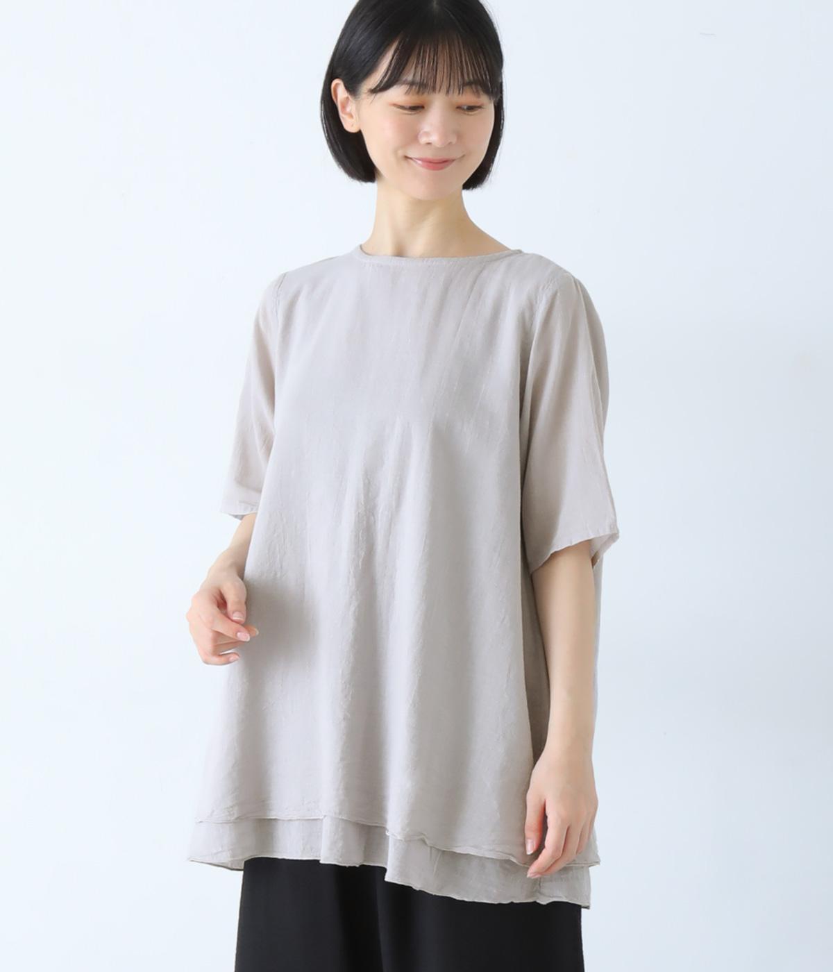 シングルガーゼダブルフェイスチュニック｜kinako（キナコ）の商品詳細