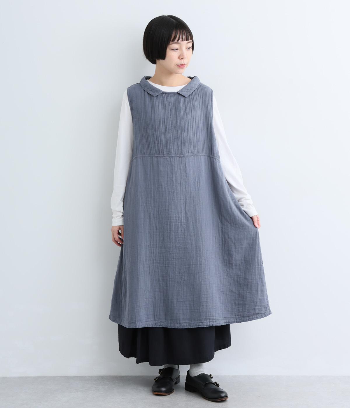 W ガーゼ 切替ジャンパースカート｜kinako（キナコ）の商品詳細