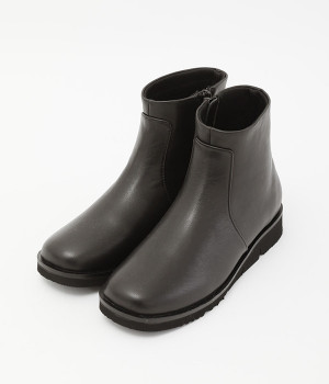 ぽってりブーツ(ブラック-L)