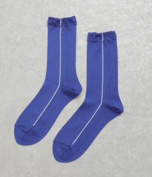 サイドラインソックス(ブルー-F)