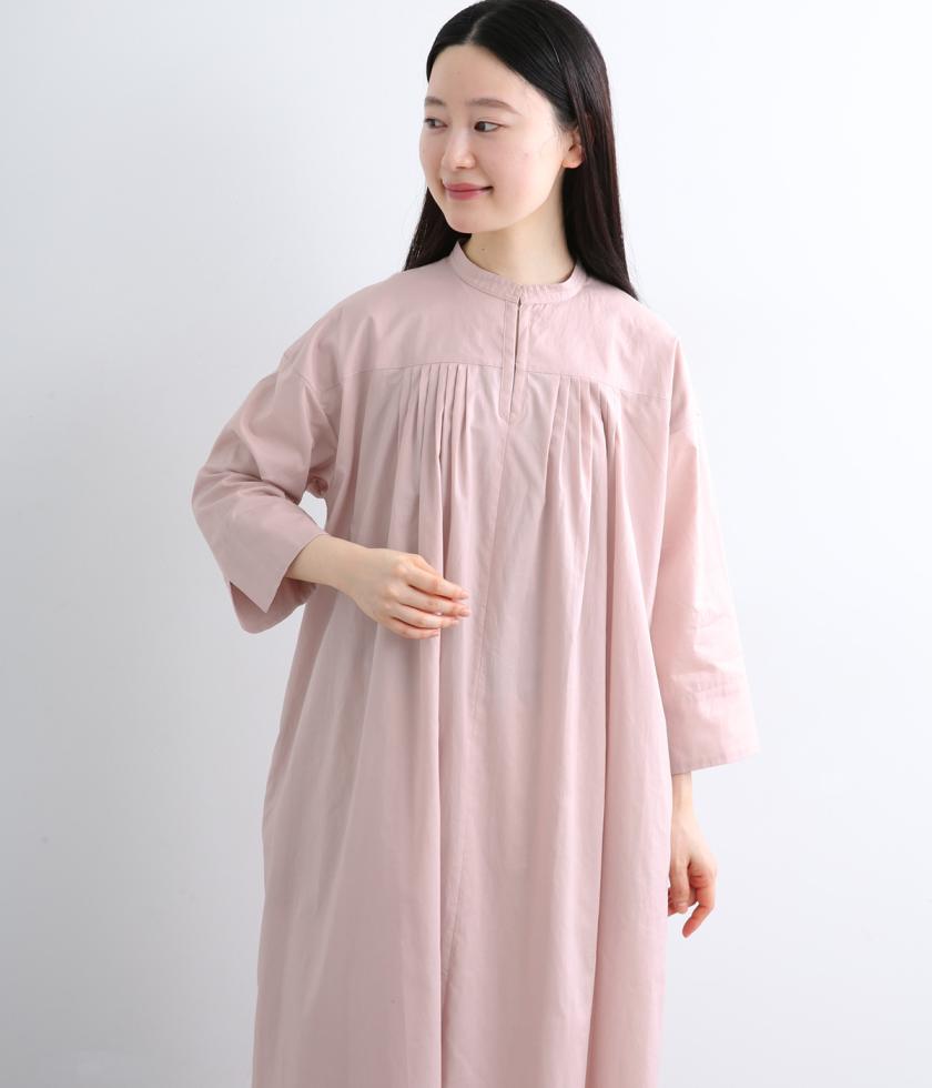 オーガニックコットンローンカフタンワンピース