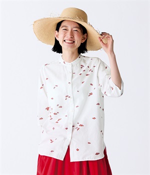 カクレクマノミシャツ(オフホワイト)(オフホワイト-L)