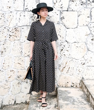 プロバンスの魔女ワンピース(ブラック)(ブラック-L)