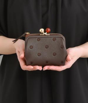 一部コラボ｜二つ折りがま口財布
