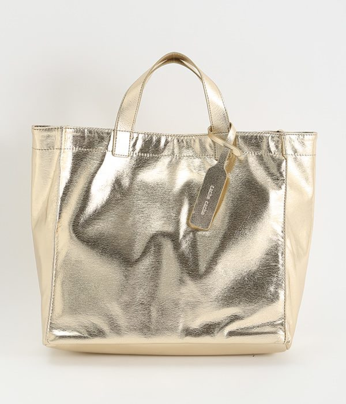 ソフトメタリックショッパー(ゴールド-ONESIZE)