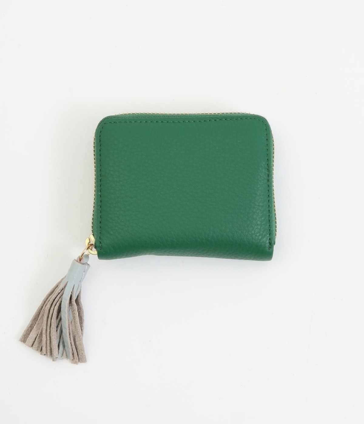 カラーコンビ　スキミング防止カードウォレット(グリーン-ONESIZE)