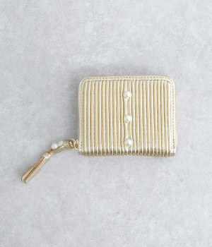 シーププリーツ　スキミング防止カードウォレット