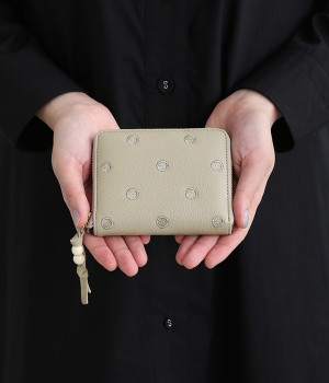 アクリル玉　ラウンドパームフィットウォレット(グレードット-ONESIZE)