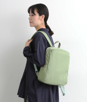 ワッシャーナイロン　リュック(オリーブ-ONESIZE)