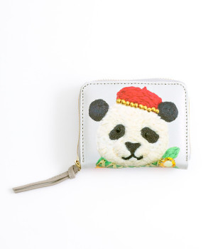 naconicoコラボ ジャバラカードウォレット(パンダ-ONESIZE)