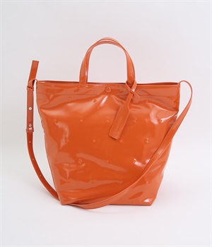 ドット刺繍 2wayトート(オレンジ-ONESIZE)