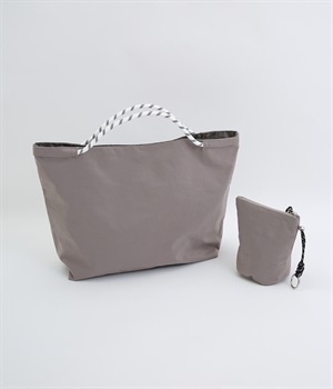 ウォッシャーナイロン パッカブルトート(グレー-ONESIZE)