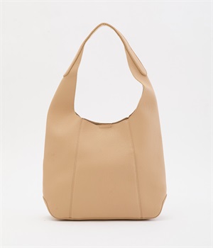 セミPU ホーボーバック L(ベージュ-ONESIZE)