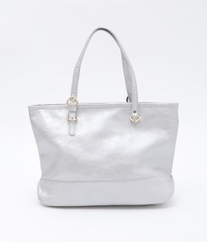 牛革アジャストハンドルA4トート(シルバー-ONESIZE)