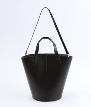 タテ型2wayバケツトート(ブラック-ONESIZE)