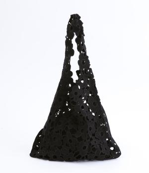 フラワーレースホーボー(ブラック-ONESIZE)