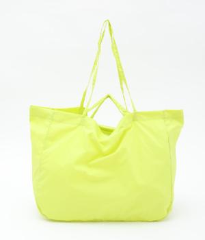 パッカブルナイロン2wayトート(ライトグリーン-F)