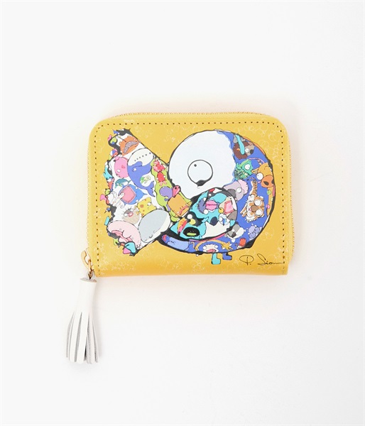 高嶋シオンコラボ / ジャバラカードウォレット(イエロー-ONESIZE)