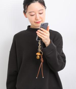 きのこチャーム(オレンジ-F)