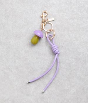 きのこチャーム(パープル-F)