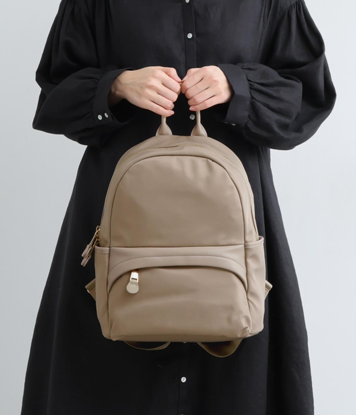 メタルファスナーナイロンリュック(オーク-F)