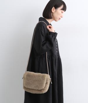 エコファーシンプルフラップショルダー(オーク-F)