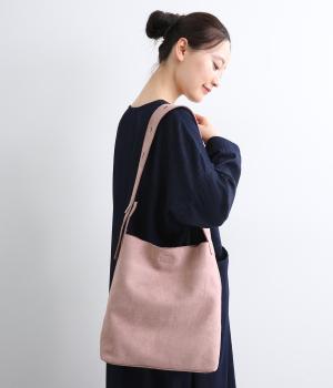 フェイクスエードホーボー(ピンク-F)