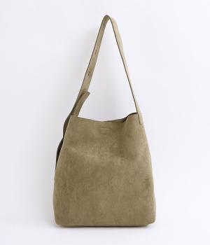 フェイクスエードホーボー(カーキ-F)