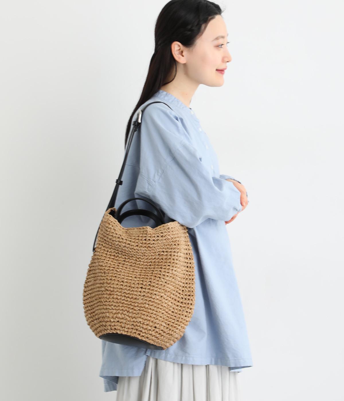 丸底バケットクロッシュ2wayトート｜cache cache（カシュカシュ）の