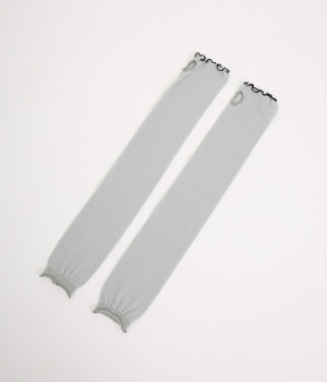 スパークル　アームカバー(ライトグレー-ONESIZE)