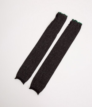 スパークル　アームカバー(ブラック-ONESIZE)